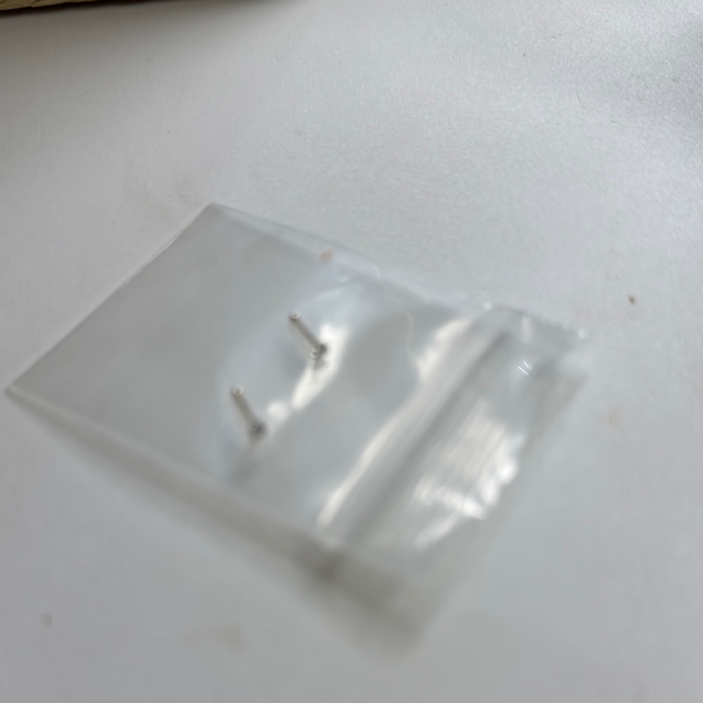 Silver Tone Stud Nose Rings